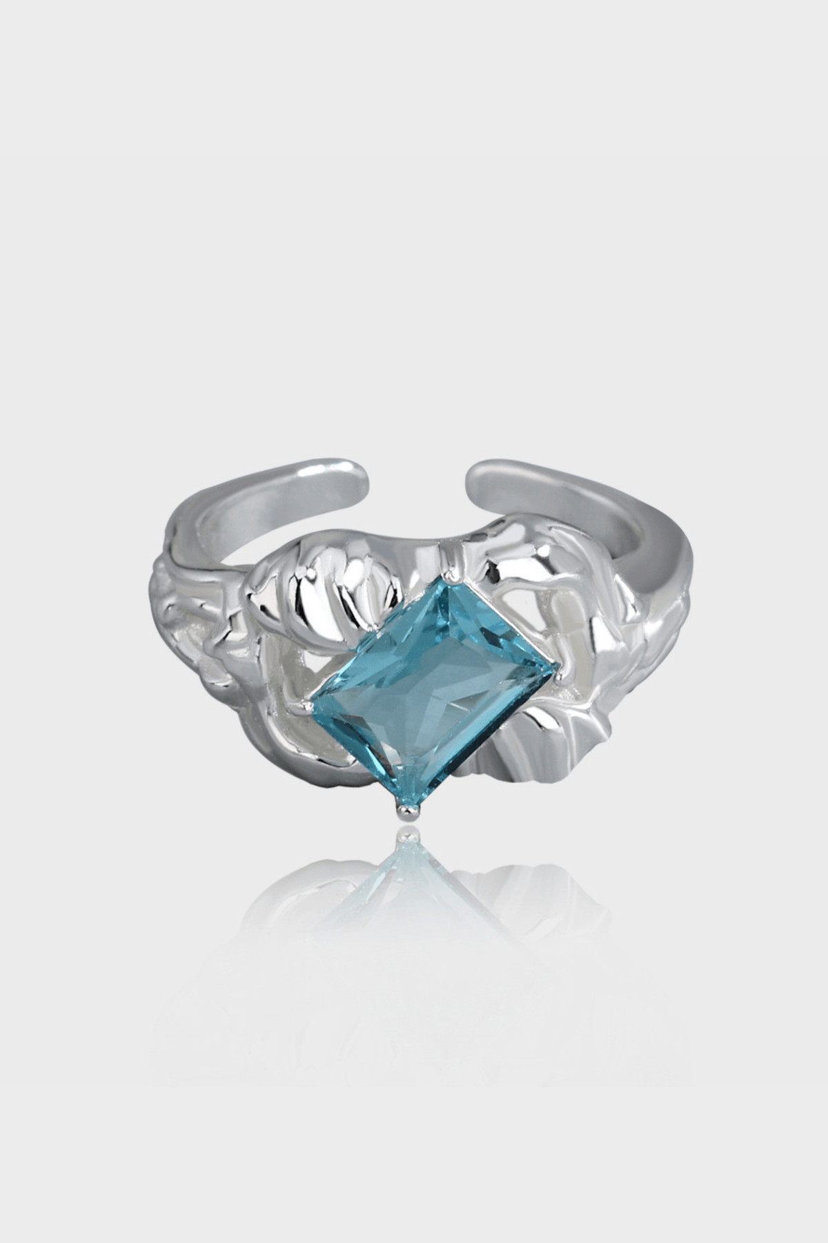 Blue Square Ring