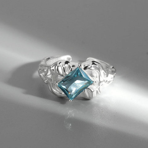 Blue Square Ring