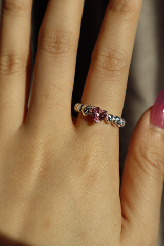 Pink Heart Ring